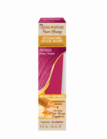 Creme of Nature Pure Honey Semi-Permanent Hair Color Fuchsia - 3oz - ANNS BEAUTY SUPPLY